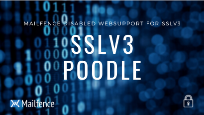 Mailfence disabled websupport for SSLv3