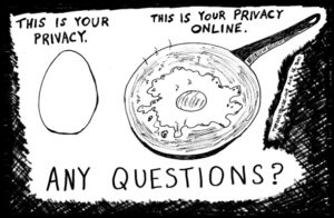 If you don't protect your privacy online