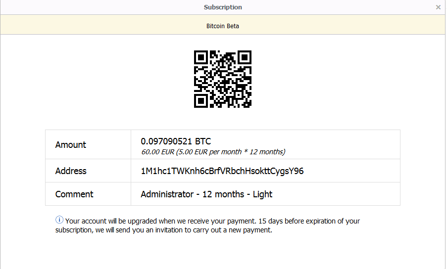 Mailfence accepta bitcoins