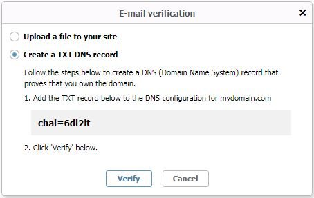 mailfence domain