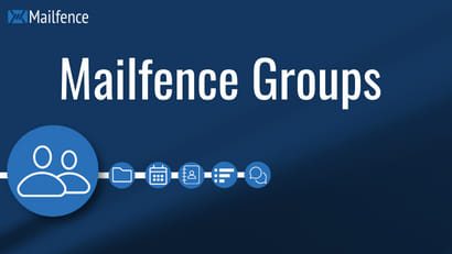 Mailfence groups