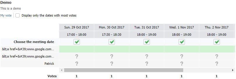 Mailfence Encuestas - programar encuestas Mailfence Calendario y Encuestas: Cómo programar encuestas en reuniones
