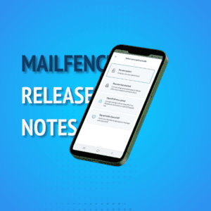 mobile screenshot of mailfence encryption features