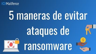 5 maneras de evitar ataques de ransomware