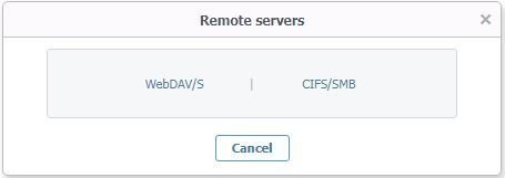 WebDAV Remote Server - Daten migrieren