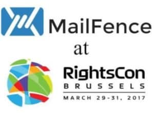 Mailfence at RightsCon Brussels