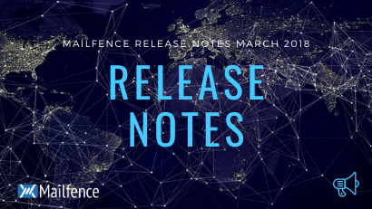 Release Notes March 2018