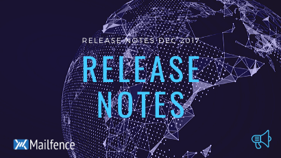 Mailfence Release Notes Dec 2017