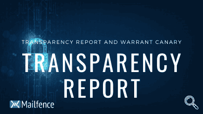 Transparency report and warrant canary