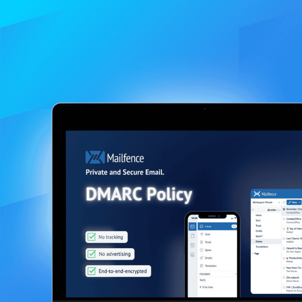 mailfence dmarc policy