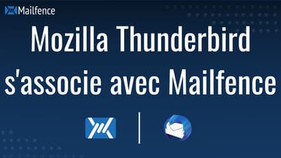 Thunderbird et Mailfence