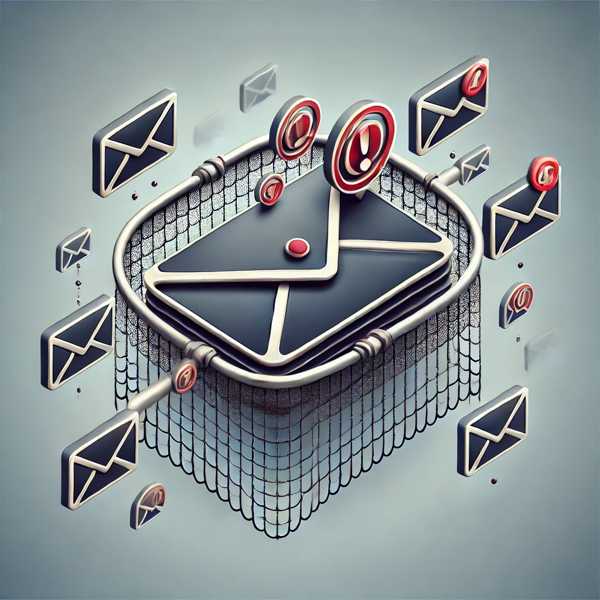 Gmail propose un filtre anti-spam performant