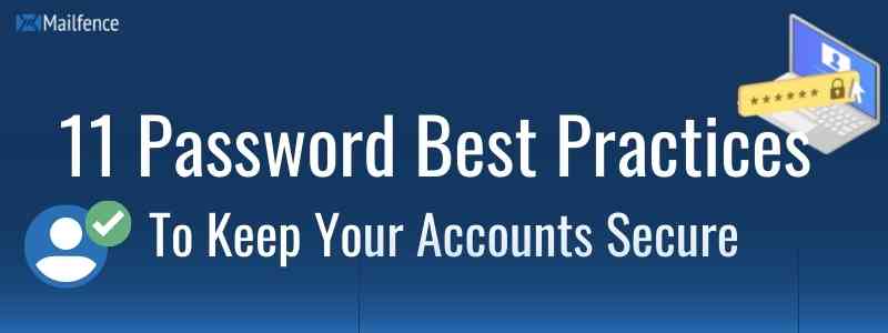 Password best practices