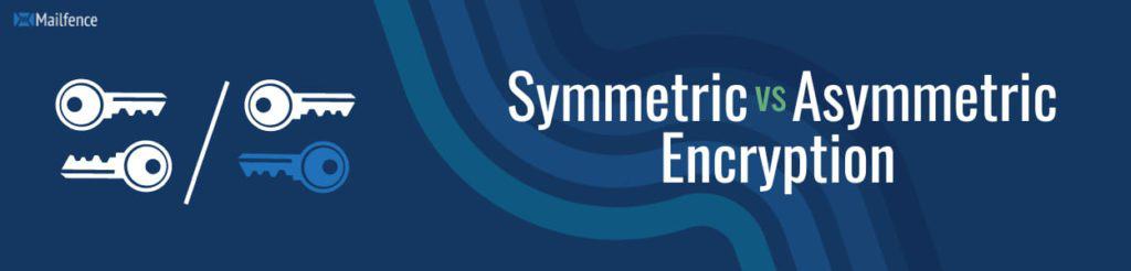 Symmetric vs asymmetric encryption