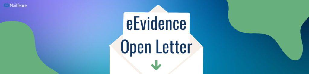 What's the e evidence open letter