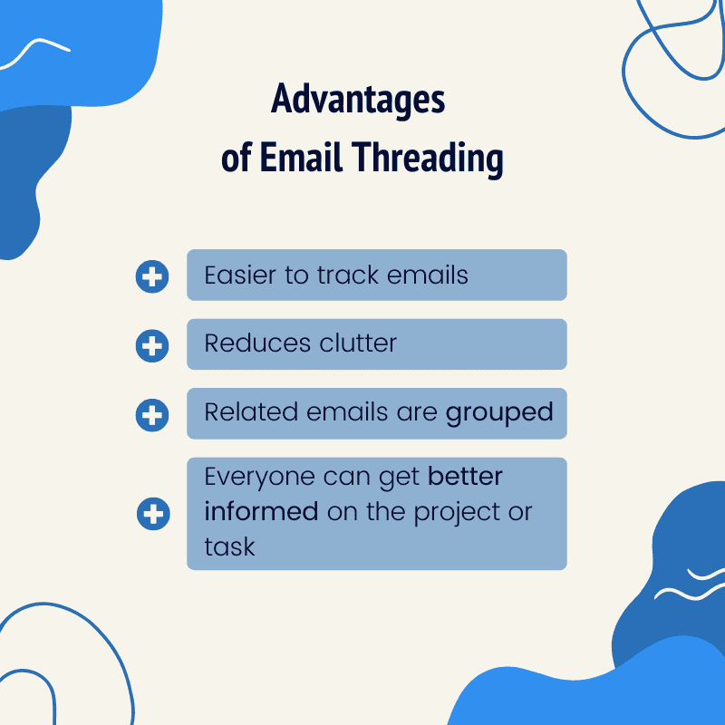 Hilo de correo electrónico: ventajas