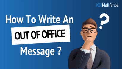 How to write an out of office message thumbnail