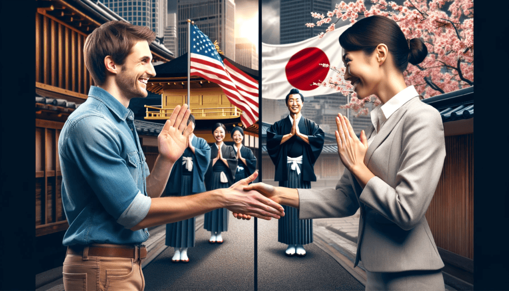 American greetings vs Japanese greetings
