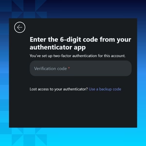 Example of Reddit asking for a 2FA code