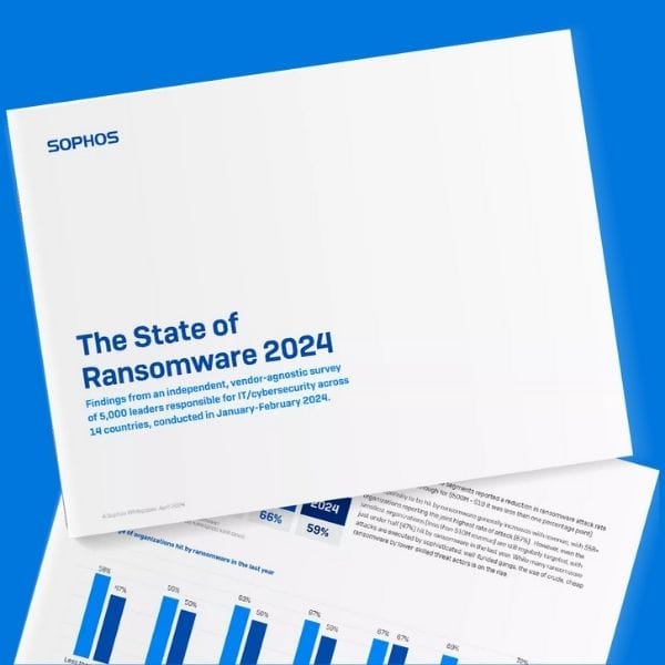 Make sure to check out The State of Ransomware Report by Sophos