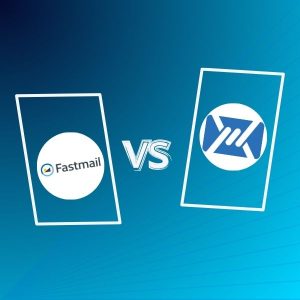 Mailfence vs. Fastmail Logos featured image