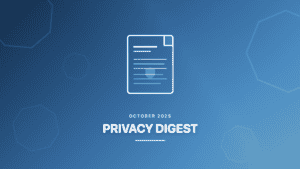 Featured image for the Mailfence Privacy Digest October 2025