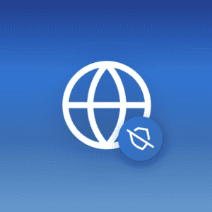 Globe icon with shield-off badge representing PHP2Shell vulnerability