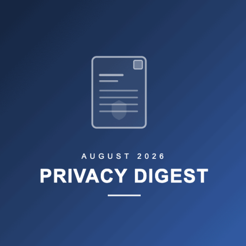 Featured image for the Mailfence Privacy Digest August 2026