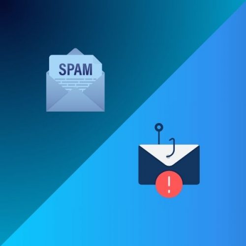 spam vs phishing